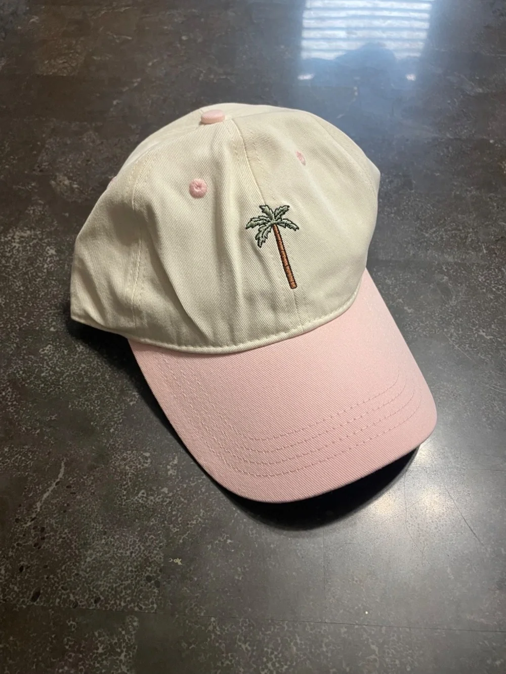 🆕🌴 Frasier Sterling Embroidered Palm Tree Adjustable Baseball Cap